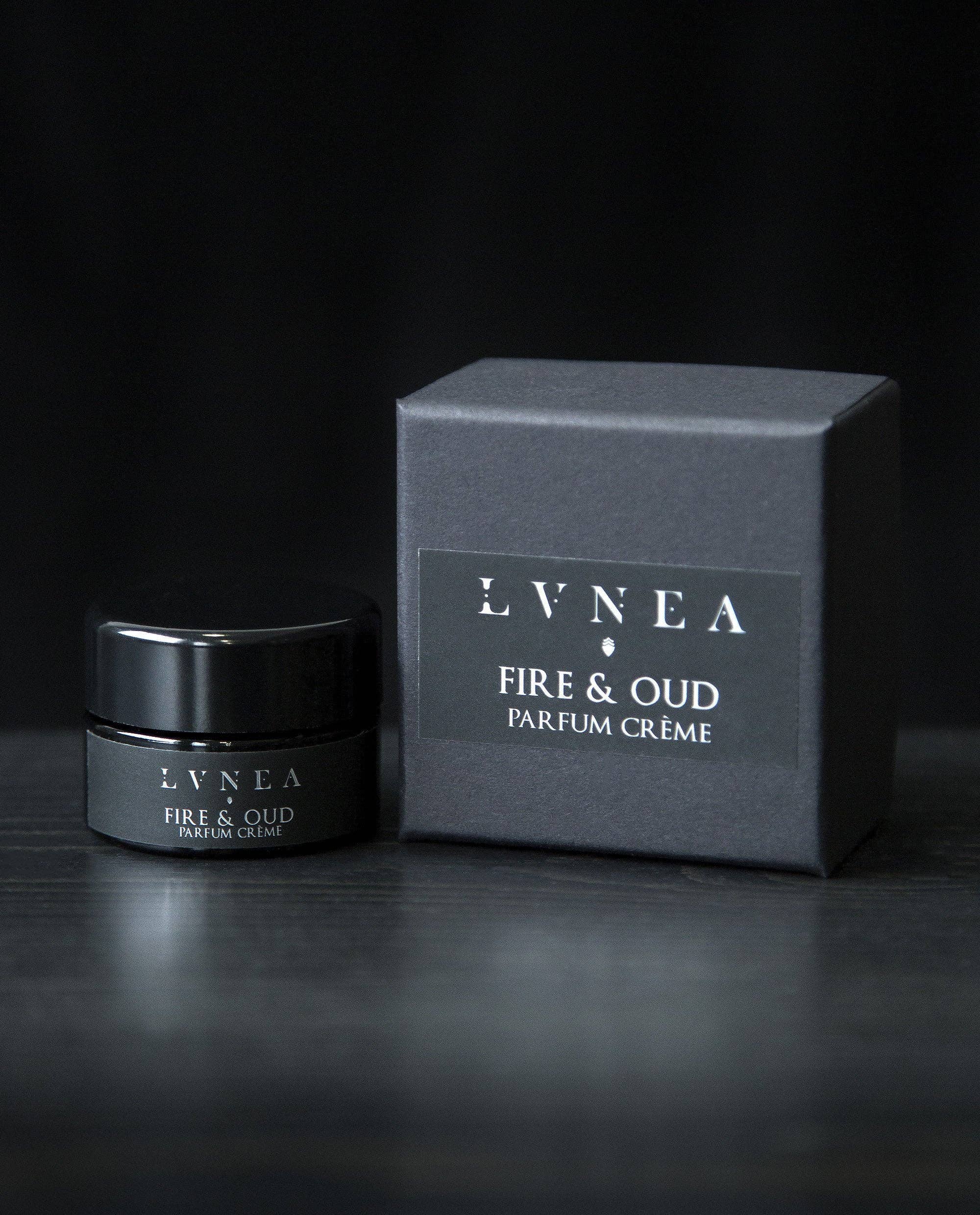 FIRE & OUD Solid Perfume | Agarwood, cedar, smoke